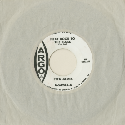 Next Door To The Blues / Fools Rush In