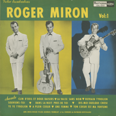 Roger Miron Vol 1