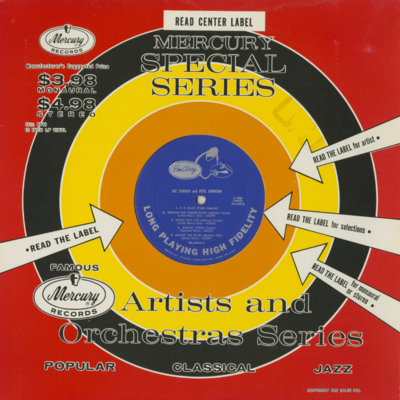 Joe Turner And Pete Johnson Alternate Cover