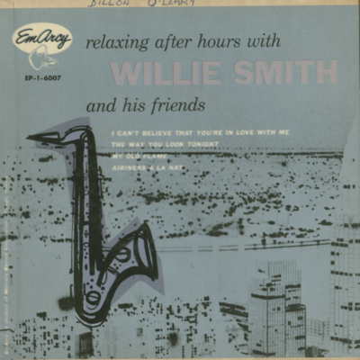 Relaxing After Hours With Willie SAmith And His Friends (1954)