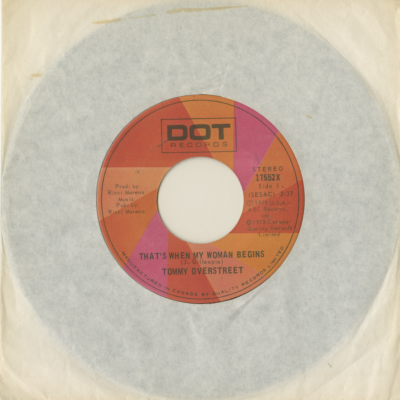 That's When My Woma Begins / A Small Quiet Table