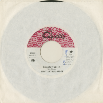 Big Gray Walls / Ballad Of Pierre Oral Bonafee