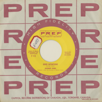 Good Intentions / Too Good To Talk About (1957)