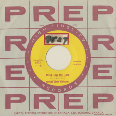 Bread Love And Tears / Fiesta In Rio (1957)