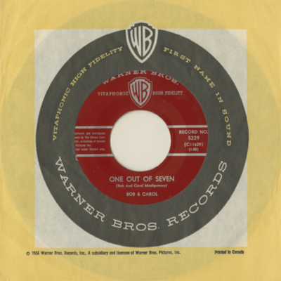 One Out Of Seven / Every Time The World Goes Round (1961)