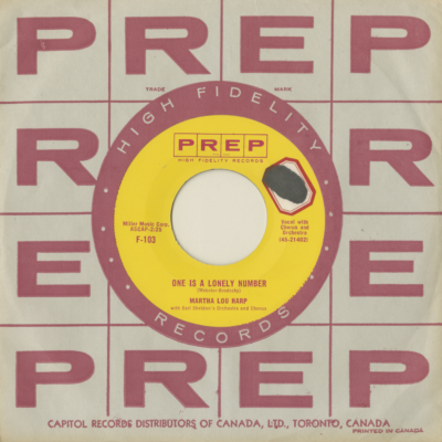 One Is A Lonely Number / I'm No Stranger To The Blues