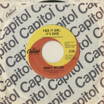 Face It Girl It's Over / The End Of Our Love