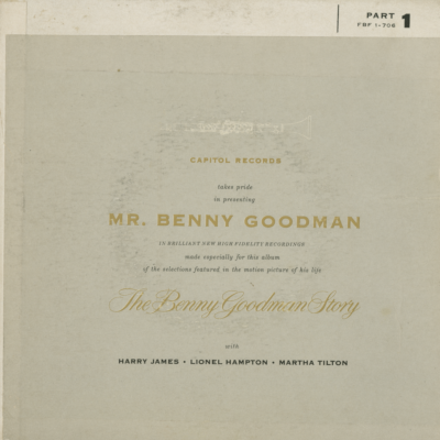 Selections Featured In The Benny Goodman Story Part 1 (1956)