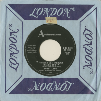 I Never Get Through Missing You / Lady Lover