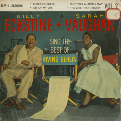 Billy Eckstine Sarah Vaughan Sing The Best OIf Irving Berlin Vol II