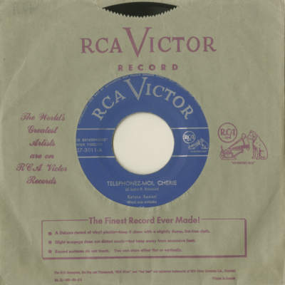 Telephonez-Moi Cherie / Bolero De Minuit