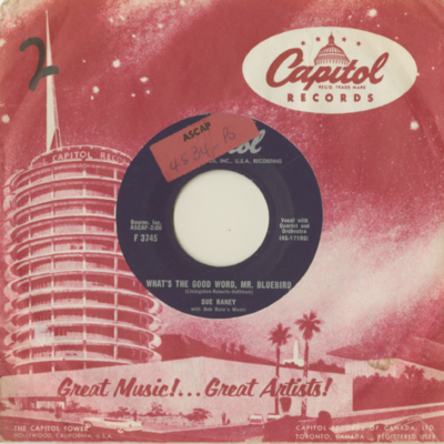 Whats The Good Word Mr Bluebird / The Careless Years (1957)