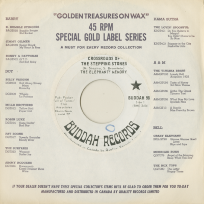 Crossroads Of The Stepping Stones / Jungle Gym At The Zoo (1969)