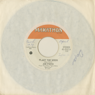 Plant The Seeds / Southern Comfort (1974)