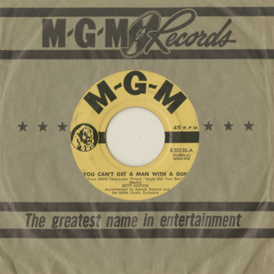 You Can't Get A Man With A Gun / My Defenses Are Down