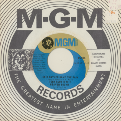 He'd Rather Have The Rain / Come Run With Me