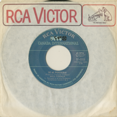 Se Mi Perderai / Goccia Di Mare