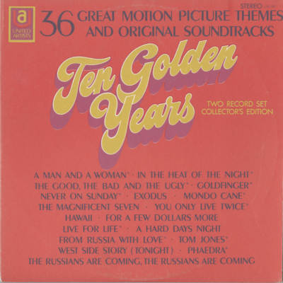 36 Great Motion Picture Themes And Original Soundtracks