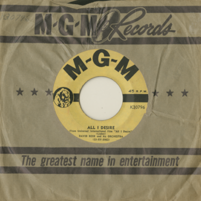 All I Desire / No Other Love