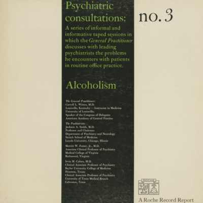 Psychiatric Consultations No 3