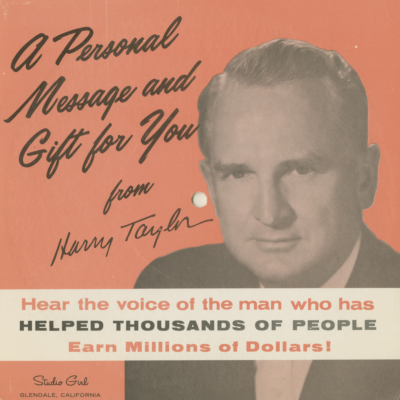 A Personal Message And Gift For You From Harry Taylor (1963)