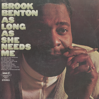 As Long As She Needs Me