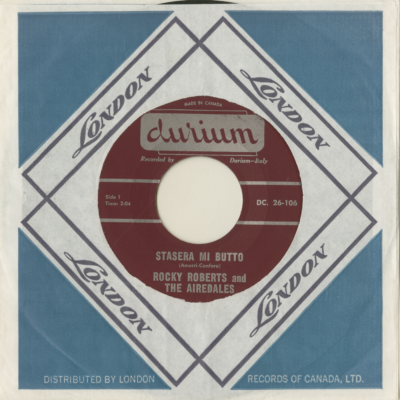 Strasera Mi Butto / Just Because Of You