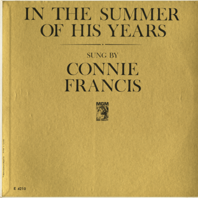 In The Summer Of His Years