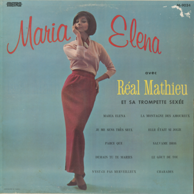 Maria Elena Avec Réal Mathieu