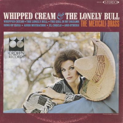Whipped Cream And The Lonely Bull