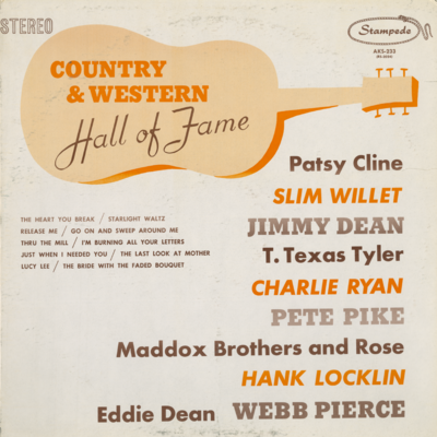 Country & Western Hall Of Fame