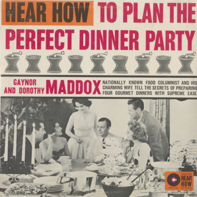 Hear How To Plan The Perfect Dinner Party (1960)