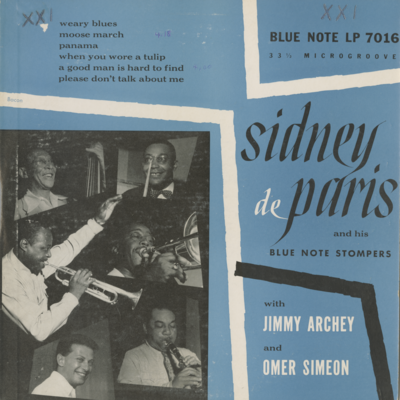 Sidney De Paris And His Blue Note Stompers (1951)