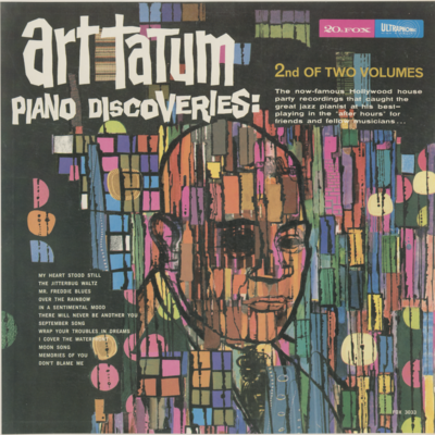 Art Tatum Piano Discoveries 2nd Of Two Volumes