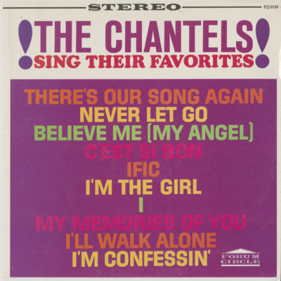 The Chantels Sing Their Favorites (1965)