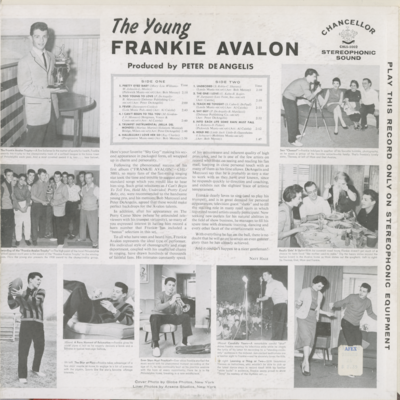 The Young Frankie Avalon