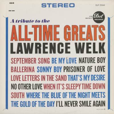 A Tribute To The All-Time Greats (1963)