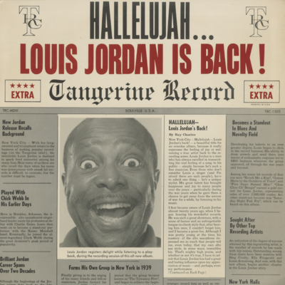 Hallelujah Louis Jordan Is back!