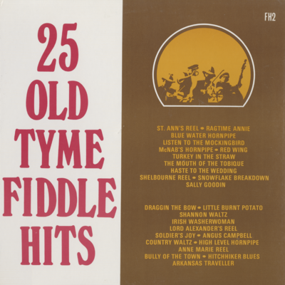 25 Old Tyme Fiddle Hits
