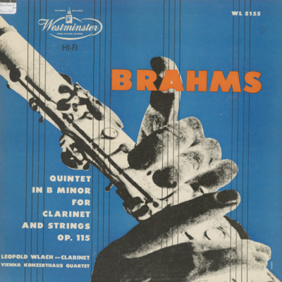 Brahms Quintet In B Minor For Clarinet And Strings