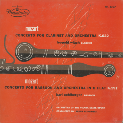 Mozart for Clarinet And Orchestra