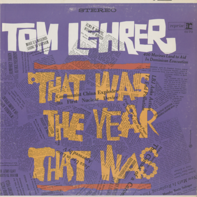 That Was The Year That Was