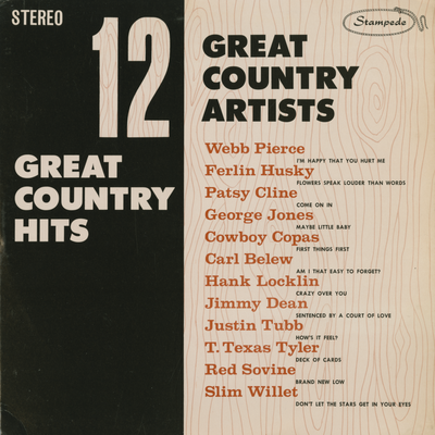 12 Great Country Artists 12 Great Country Hits