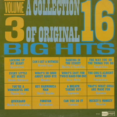 16 Original Big Hits, Volume 3