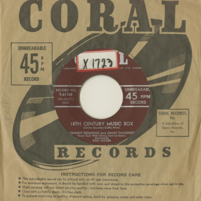 18th Century Music Box / Down Where The River Meets The Sea