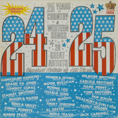 25 Years Of C&W Artists