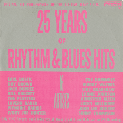 25 Years Of Rhythm & Blues Hits