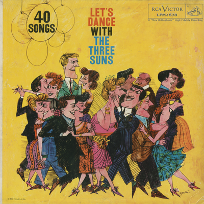 40 Songs Lets Dance With The Three Suns (1958)