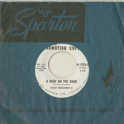 6 Daze On The Road / I Said I Wouldn't But I Did (1963)