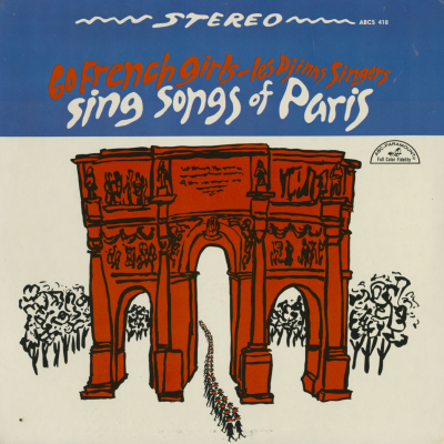 60 French Girls Les Djinns Singers Sing Songs Of Paris (1962)